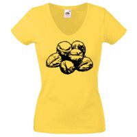 Lady-fit Valueweight V-Neck T-Shirt Thumbnail