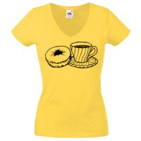 Lady-fit Valueweight V-Neck T-Shirt Thumbnail