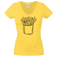 Lady-fit Valueweight V-Neck T-Shirt Thumbnail