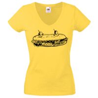 Lady-fit Valueweight V-Neck T-Shirt Thumbnail