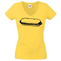 Lady-fit Valueweight V-Neck T-Shirt Thumbnail