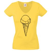 Lady-fit Valueweight V-Neck T-Shirt Thumbnail