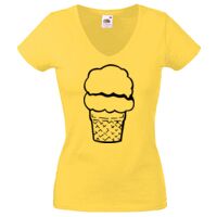 Lady-fit Valueweight V-Neck T-Shirt Thumbnail