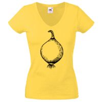 Lady-fit Valueweight V-Neck T-Shirt Thumbnail