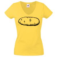 Lady-fit Valueweight V-Neck T-Shirt Thumbnail
