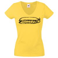 Lady-fit Valueweight V-Neck T-Shirt Thumbnail