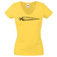 Lady-fit Valueweight V-Neck T-Shirt Thumbnail