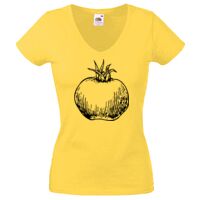 Lady-fit Valueweight V-Neck T-Shirt Thumbnail