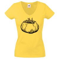 Lady-fit Valueweight V-Neck T-Shirt Thumbnail