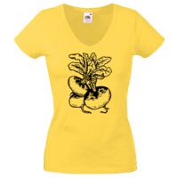 Lady-fit Valueweight V-Neck T-Shirt Thumbnail