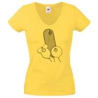 Lady-fit Valueweight V-Neck T-Shirt Thumbnail