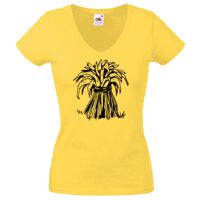 Lady-fit Valueweight V-Neck T-Shirt Thumbnail
