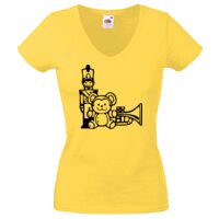 Lady-fit Valueweight V-Neck T-Shirt Thumbnail