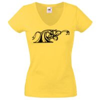 Lady-fit Valueweight V-Neck T-Shirt Thumbnail