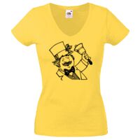 Lady-fit Valueweight V-Neck T-Shirt Thumbnail
