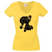 Lady-fit Valueweight V-Neck T-Shirt Thumbnail