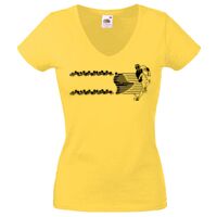 Lady-fit Valueweight V-Neck T-Shirt Thumbnail