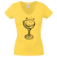 Lady-fit Valueweight V-Neck T-Shirt Thumbnail