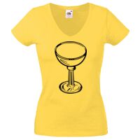 Lady-fit Valueweight V-Neck T-Shirt Thumbnail
