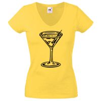 Lady-fit Valueweight V-Neck T-Shirt Thumbnail