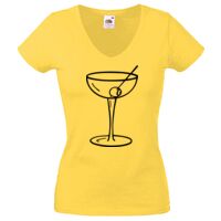 Lady-fit Valueweight V-Neck T-Shirt Thumbnail