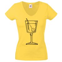 Lady-fit Valueweight V-Neck T-Shirt Thumbnail