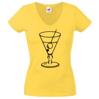 Lady-fit Valueweight V-Neck T-Shirt Thumbnail