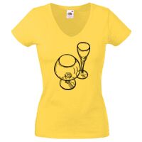 Lady-fit Valueweight V-Neck T-Shirt Thumbnail
