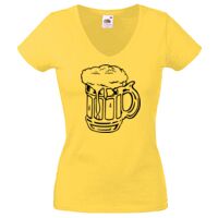 Lady-fit Valueweight V-Neck T-Shirt Thumbnail
