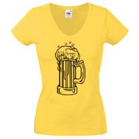 Lady-fit Valueweight V-Neck T-Shirt Thumbnail