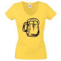 Lady-fit Valueweight V-Neck T-Shirt Thumbnail