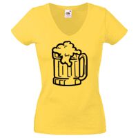 Lady-fit Valueweight V-Neck T-Shirt Thumbnail