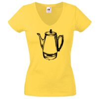 Lady-fit Valueweight V-Neck T-Shirt Thumbnail