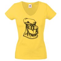 Lady-fit Valueweight V-Neck T-Shirt Thumbnail