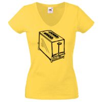 Lady-fit Valueweight V-Neck T-Shirt Thumbnail