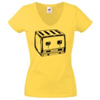 Lady-fit Valueweight V-Neck T-Shirt Thumbnail