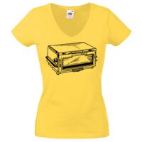 Lady-fit Valueweight V-Neck T-Shirt Thumbnail