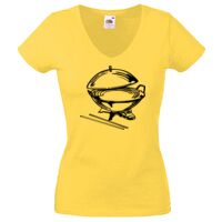 Lady-fit Valueweight V-Neck T-Shirt Thumbnail