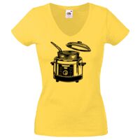 Lady-fit Valueweight V-Neck T-Shirt Thumbnail