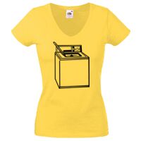 Lady-fit Valueweight V-Neck T-Shirt Thumbnail
