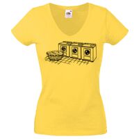 Lady-fit Valueweight V-Neck T-Shirt Thumbnail