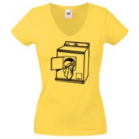 Lady-fit Valueweight V-Neck T-Shirt Thumbnail