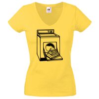 Lady-fit Valueweight V-Neck T-Shirt Thumbnail