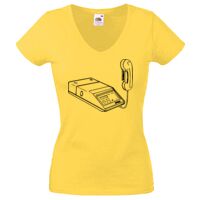 Lady-fit Valueweight V-Neck T-Shirt Thumbnail