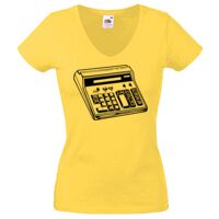 Lady-fit Valueweight V-Neck T-Shirt Thumbnail