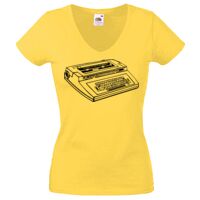 Lady-fit Valueweight V-Neck T-Shirt Thumbnail