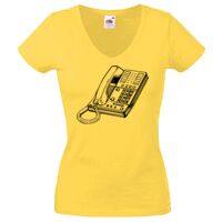 Lady-fit Valueweight V-Neck T-Shirt Thumbnail