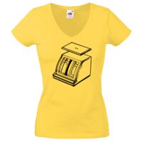 Lady-fit Valueweight V-Neck T-Shirt Thumbnail