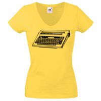 Lady-fit Valueweight V-Neck T-Shirt Thumbnail