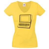 Lady-fit Valueweight V-Neck T-Shirt Thumbnail